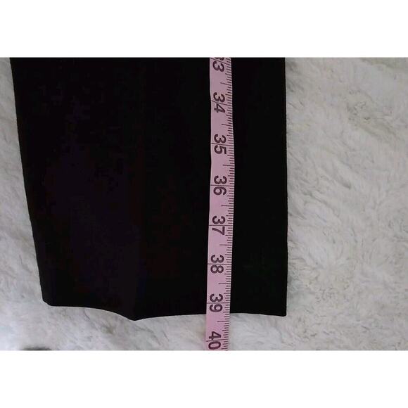 Pendleton Wool Pants Women 10P Black High Waist Pleated USA Workwear Career - Picture 8 of 12